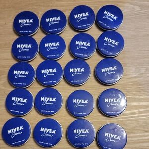 Nivea Creme Blue Tins
